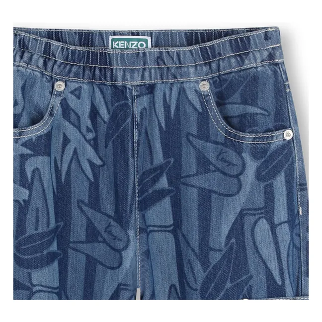 Jean Eden Jungle Bamboo | Bleu
