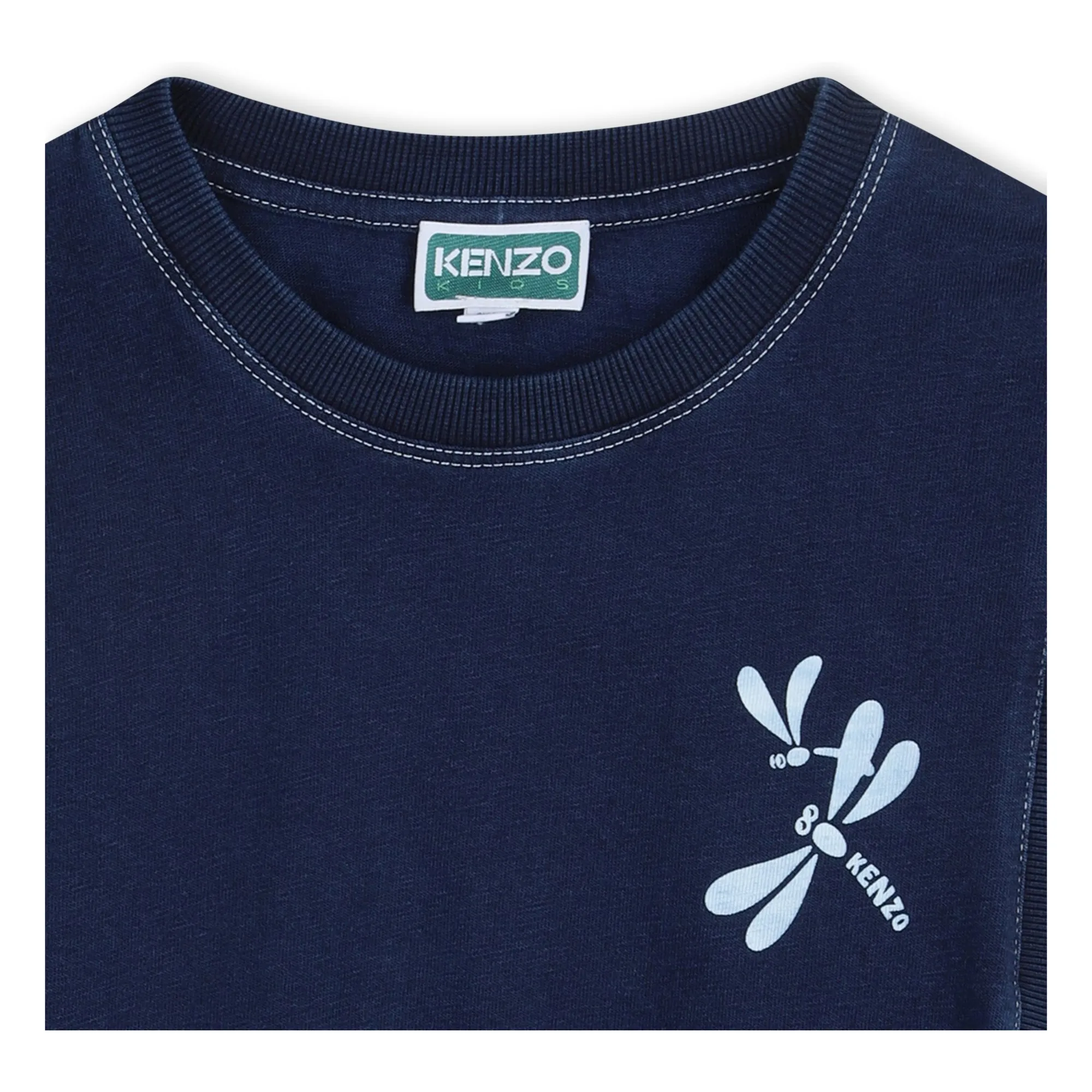 Top Kenzo Garden Libellule | Bleu foncé- Image produit n°1