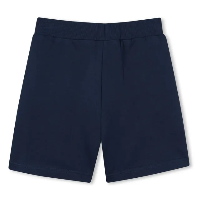 Flower Molton Short | Navy blue