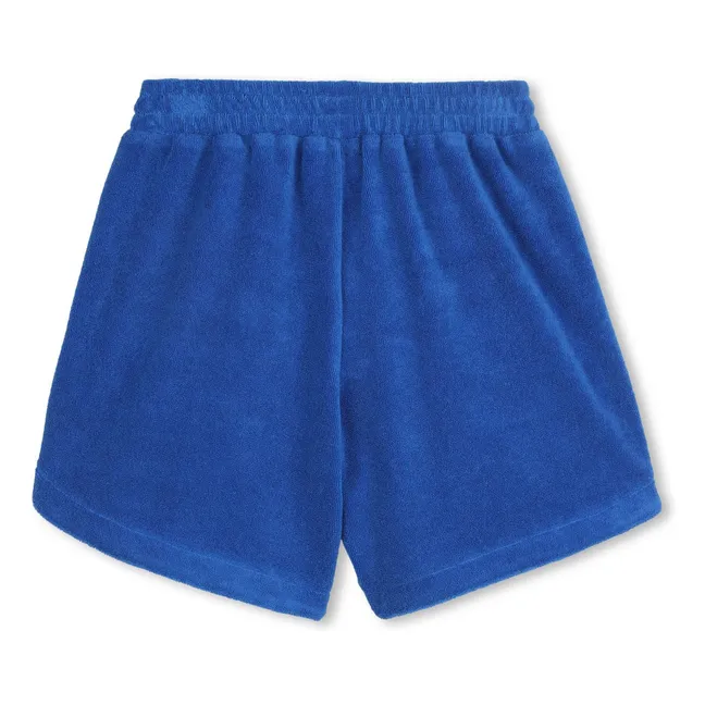 Pantalones cortos de rizo Happy Sweet | Azul Rey