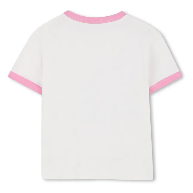 Happy Sweet Bubble Tiger T-shirt | White