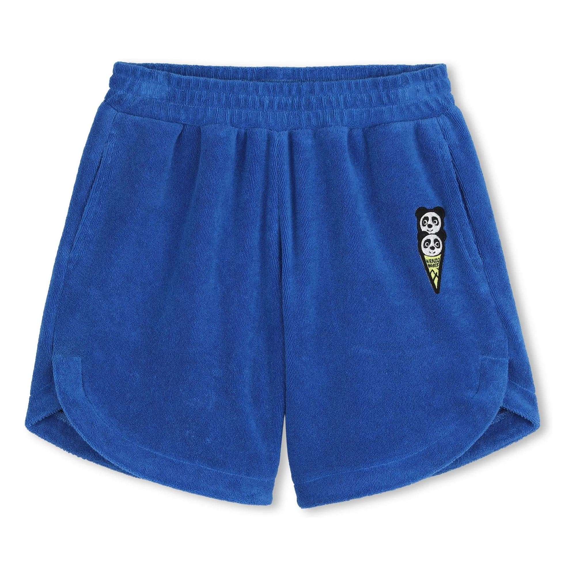 Kenzo Royal Blue Happy Sweet Terry Shorts
