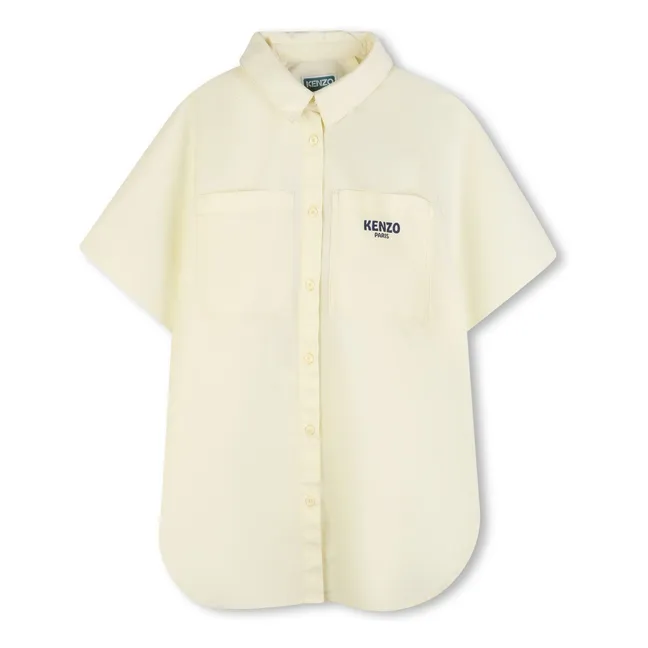 Dress Shirt Kenzo Garden | Pale yellow