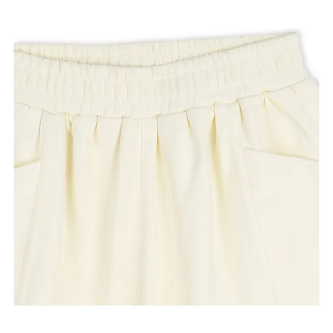 Kenzo Garden fleece shorts  | Pale yellow