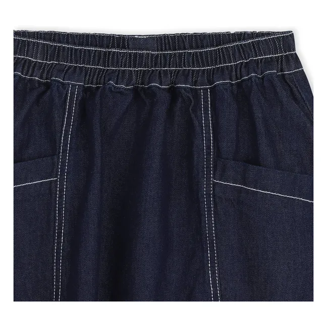 Soor Ploom - Erma Checked Merino Wool Skirt - Ecru | Smallable