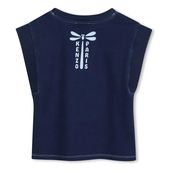 Top Kenzo Garden Libellule | Dark Blue