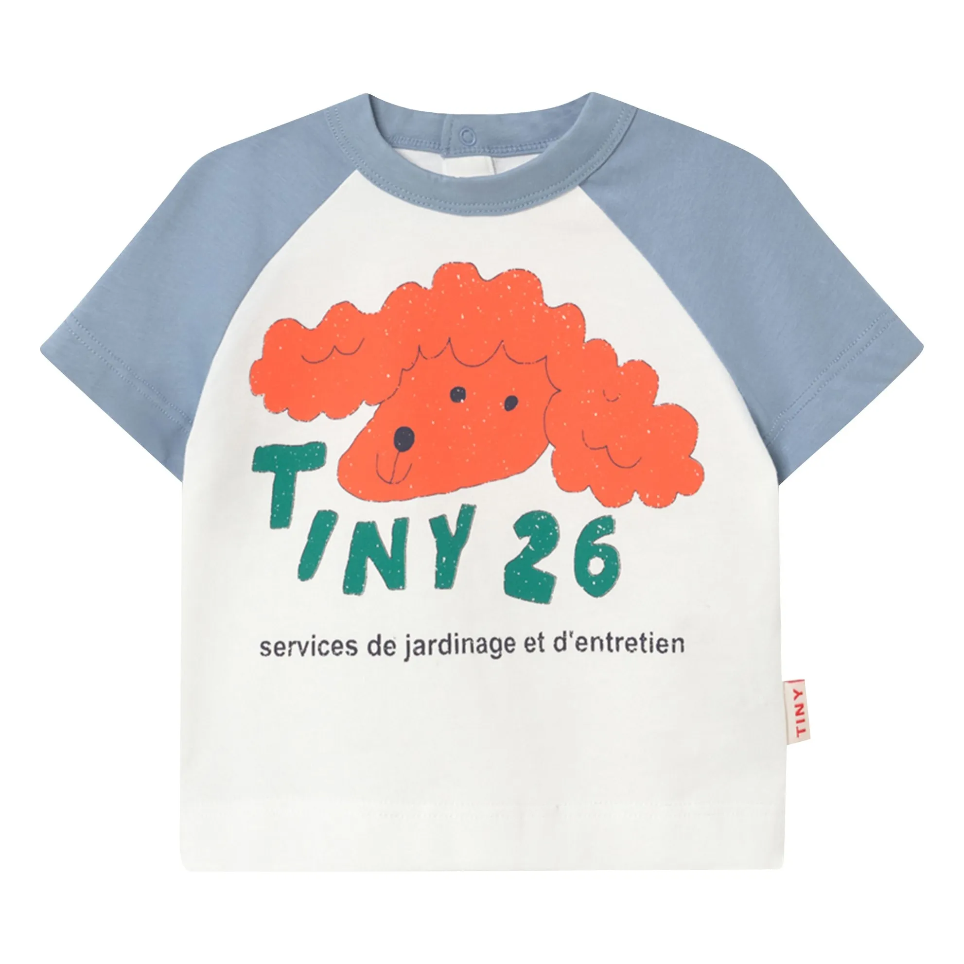 T-shirt Chien Coton Bio | Blanc- Image produit n°0