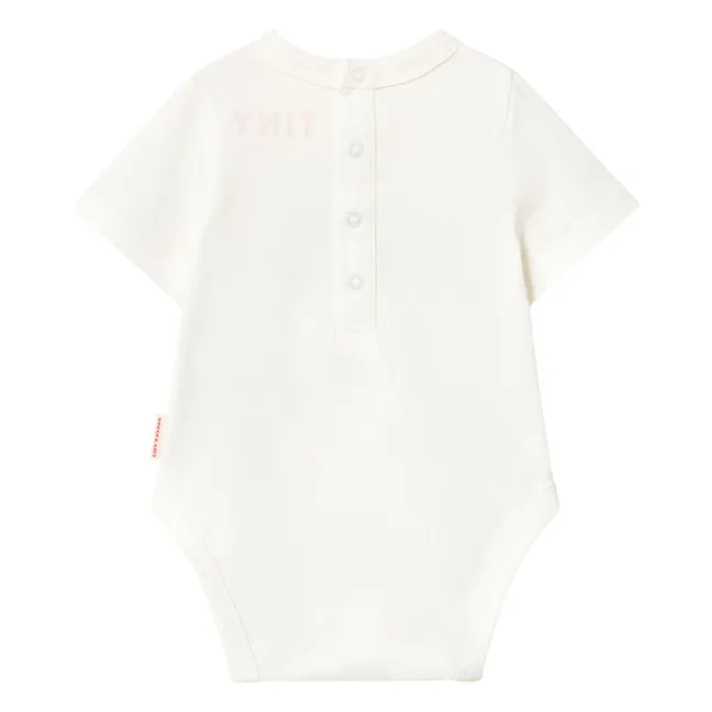 Body Caniche Coton Bio | Blanc