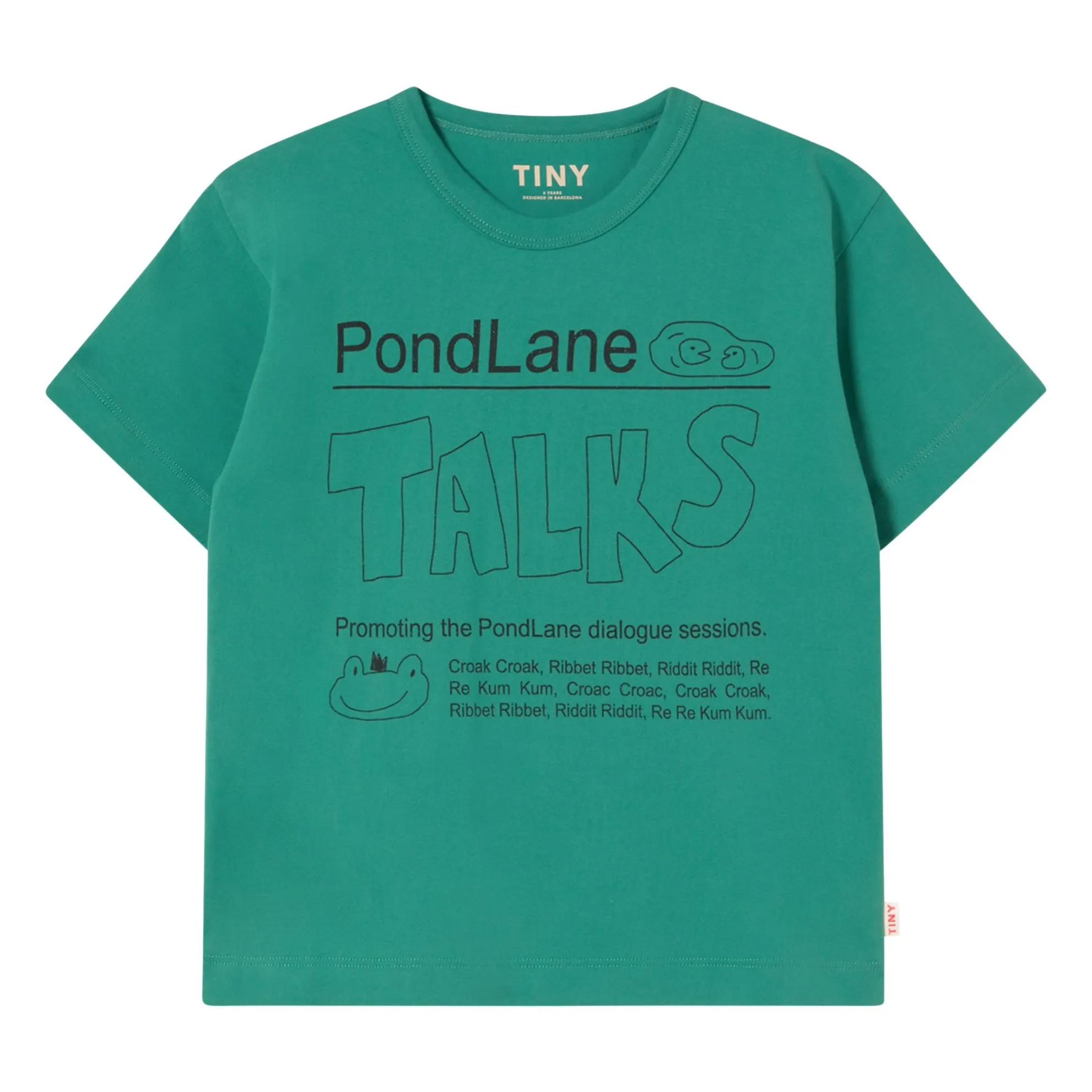 T-shirt Talks Coton Bio | Vert- Image produit n°0
