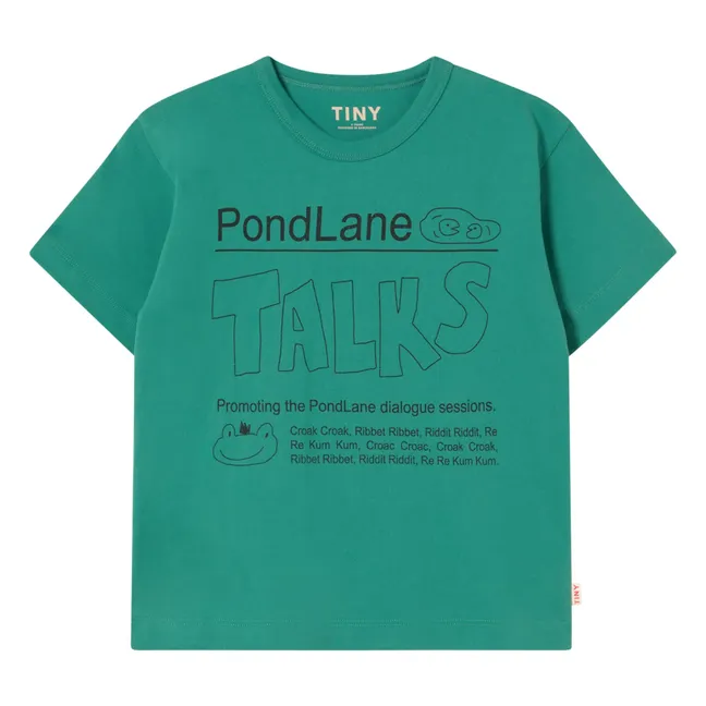 T-shirt Talks Coton Bio | Vert