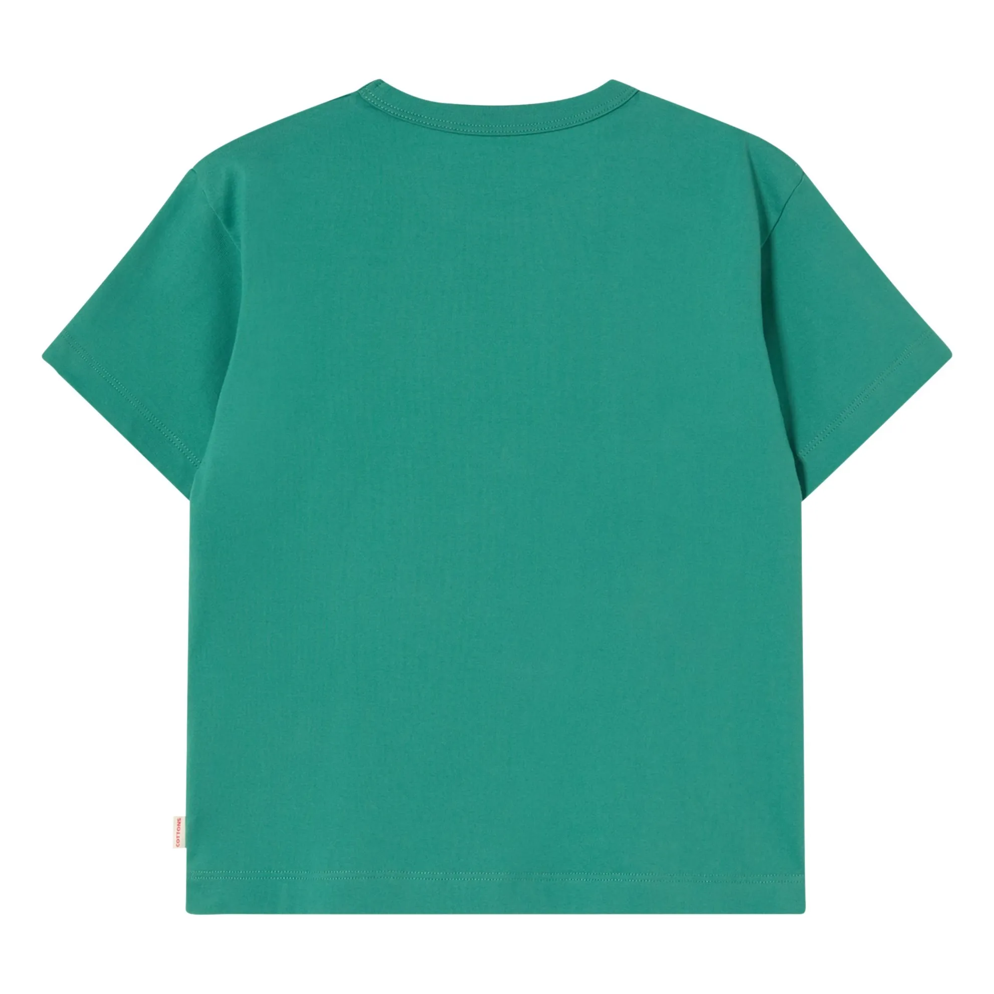 T-shirt Talks Coton Bio | Vert- Image produit n°3