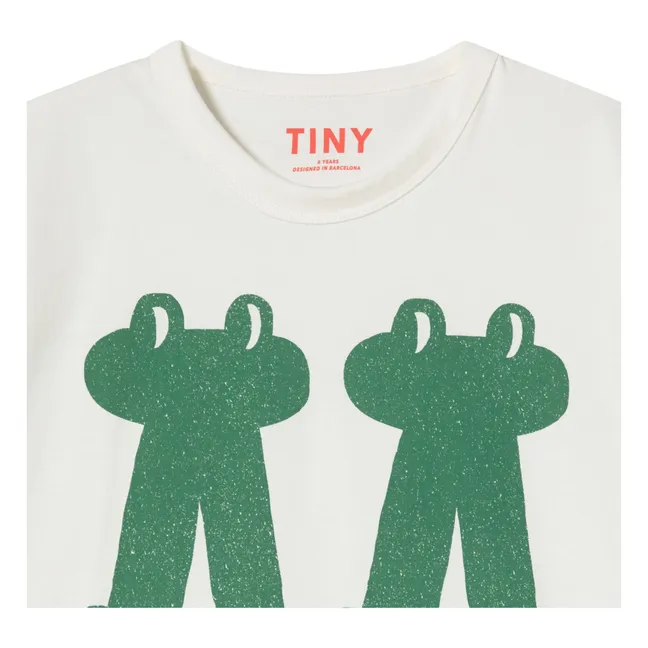 T-shirt Giverny Coton Bio | Blanc