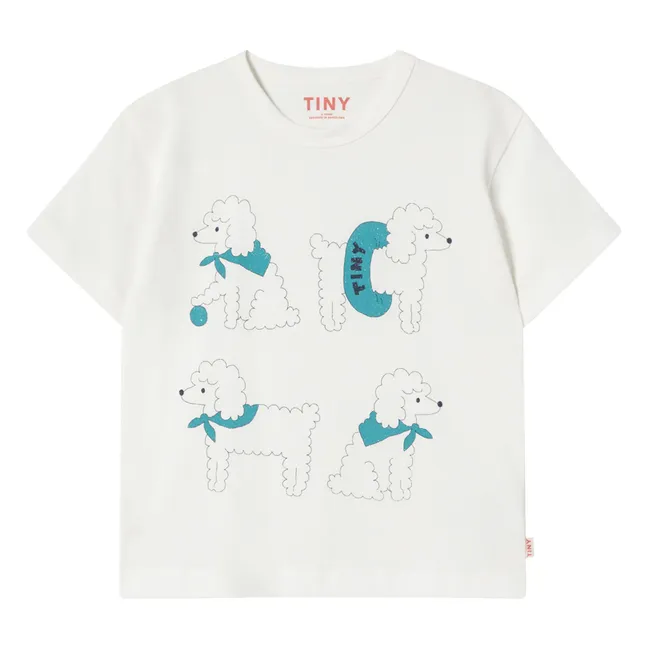 T-Shirt Hunde Bio-Baumwolle | Weiß