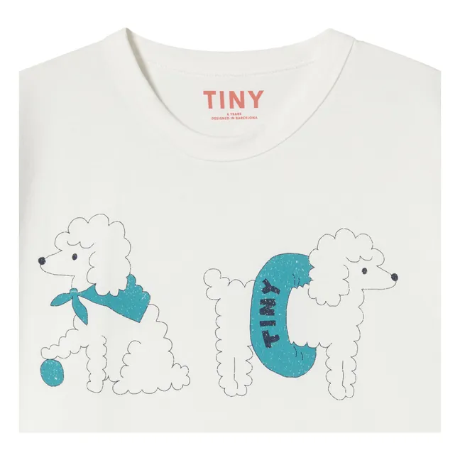 T-Shirt Hunde Bio-Baumwolle | Weiß