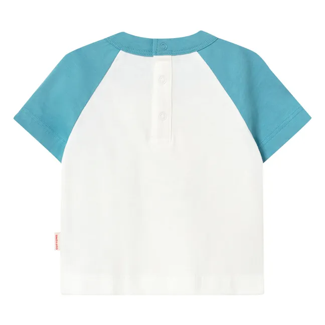 Camiseta de algodón ecológico Tiny &amp; Tiny Dogs | Blanco