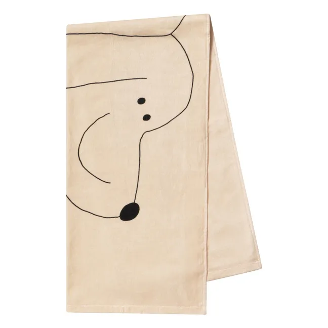 Serviette de Plage Tiny & Tiny Coton Bio | Beige