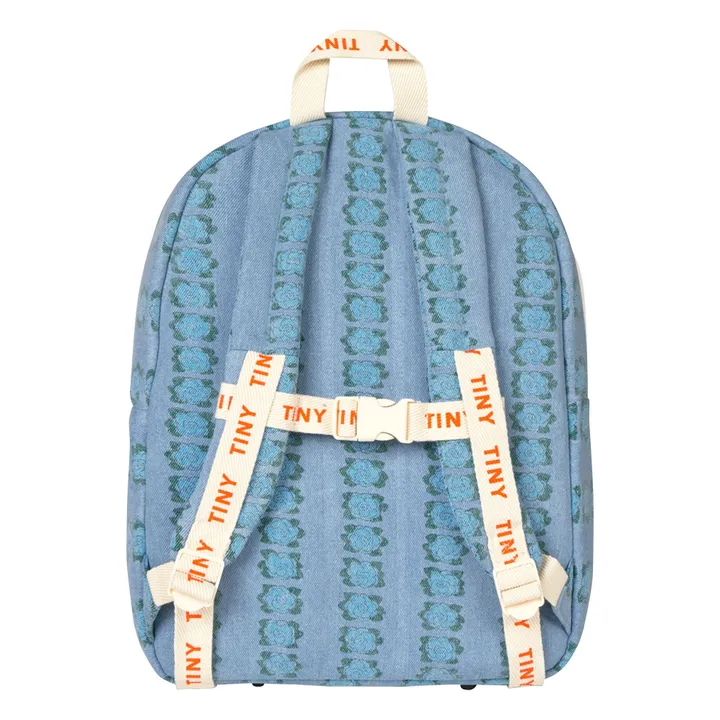 Mochila vaquera floreada | Azul- Imagen del producto n°3