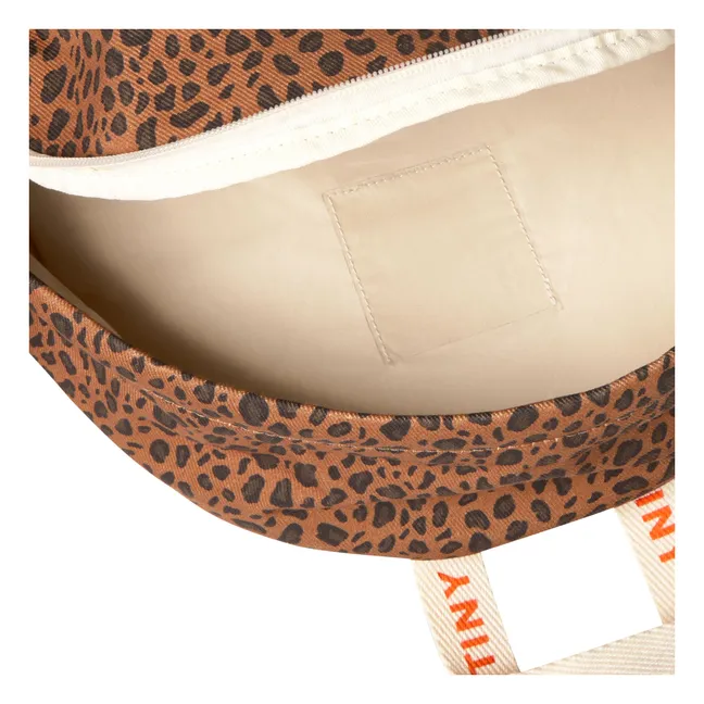 Leopard Backpack | Brown