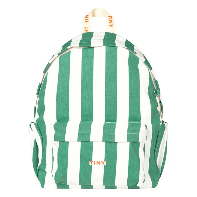 Mochila de rayas | Verde