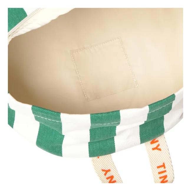 Sac à Dos Rayé | Vert