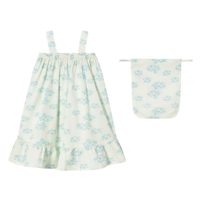 Robe Fleurie | Blanc