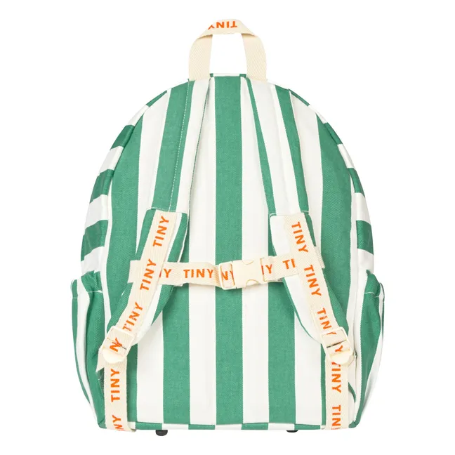 Sac à Dos Rayé | Vert