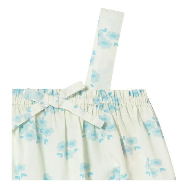 Vestido floral | Blanco