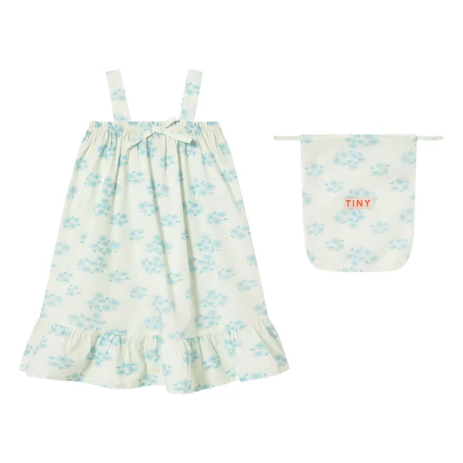 Robe Fleurie | Blanc