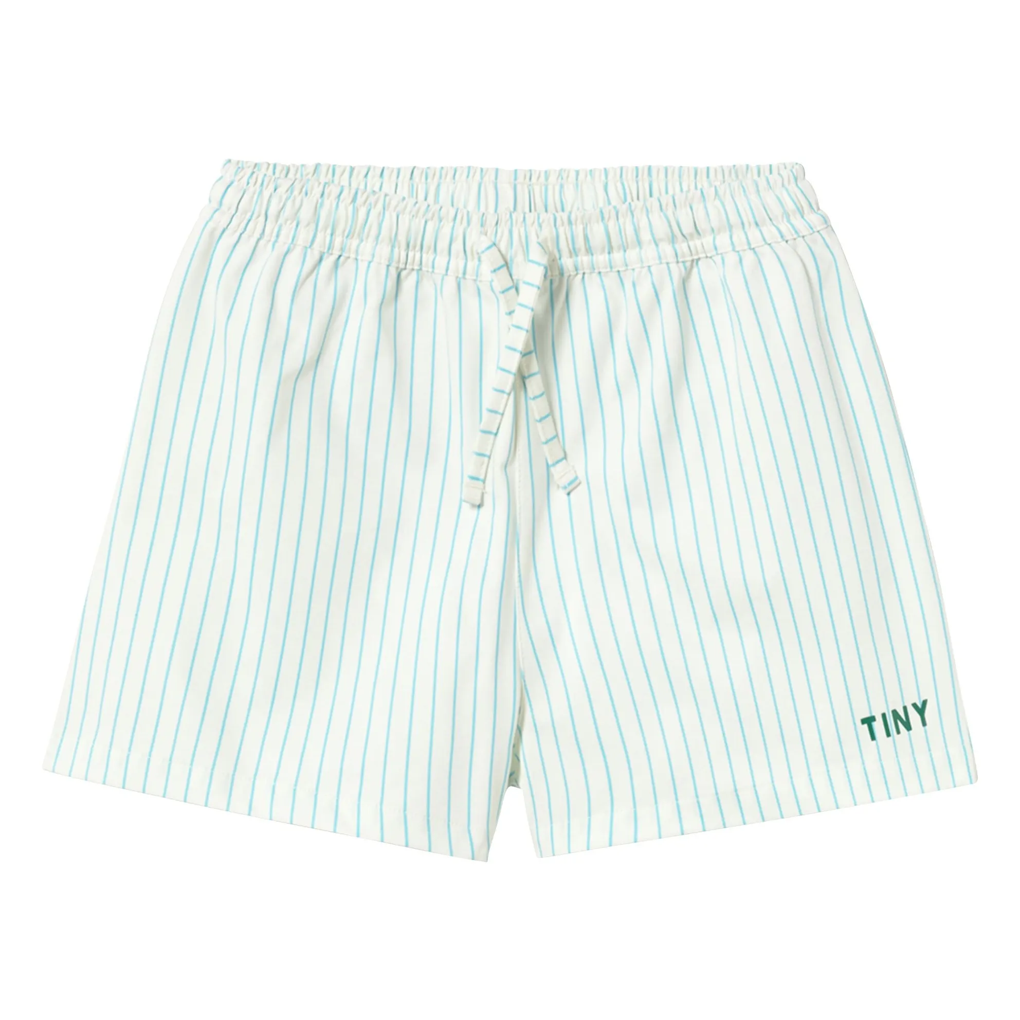 Tinycottons Pale Blue Striped Swim Shorts