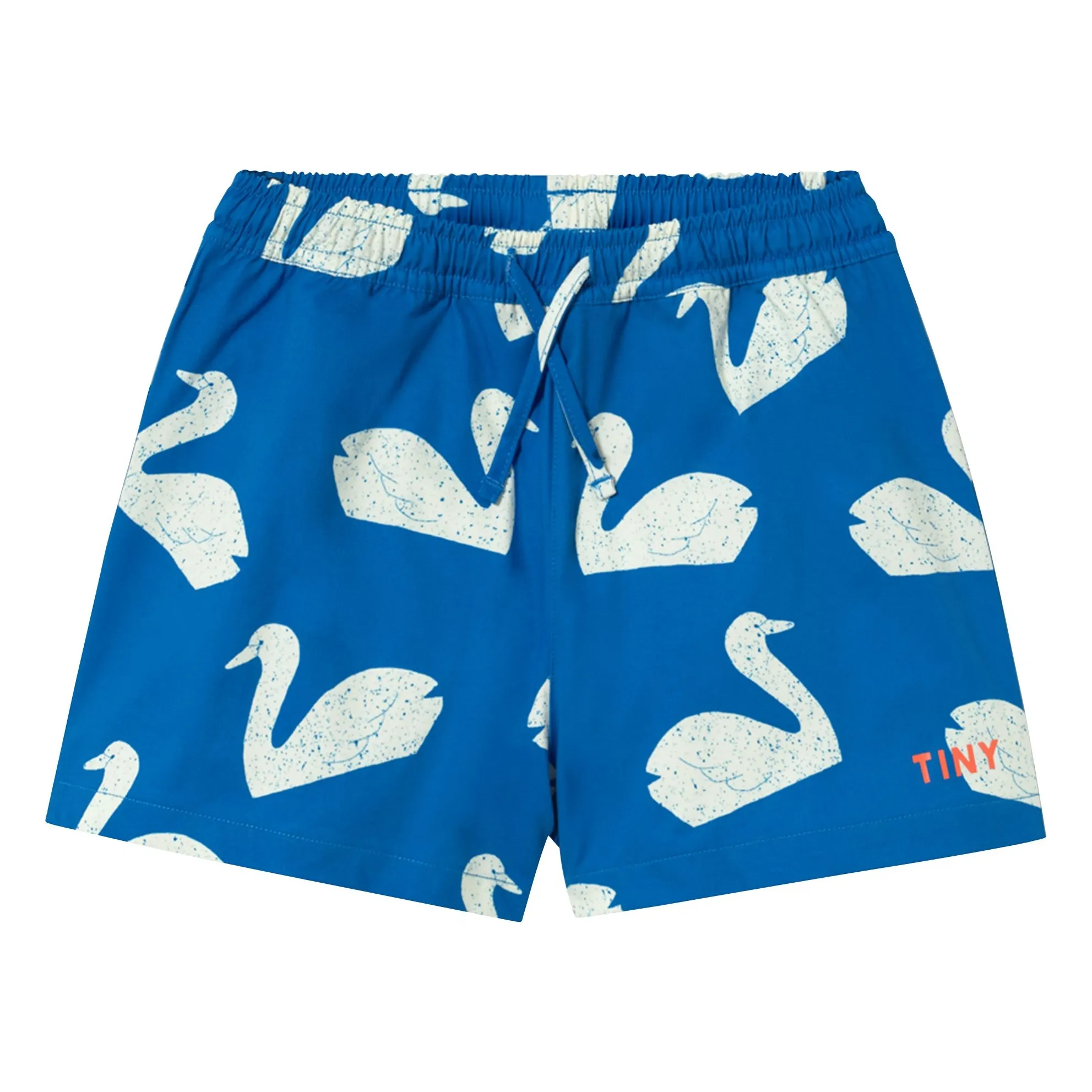 Tinycottons Blue Swans Swim Shorts