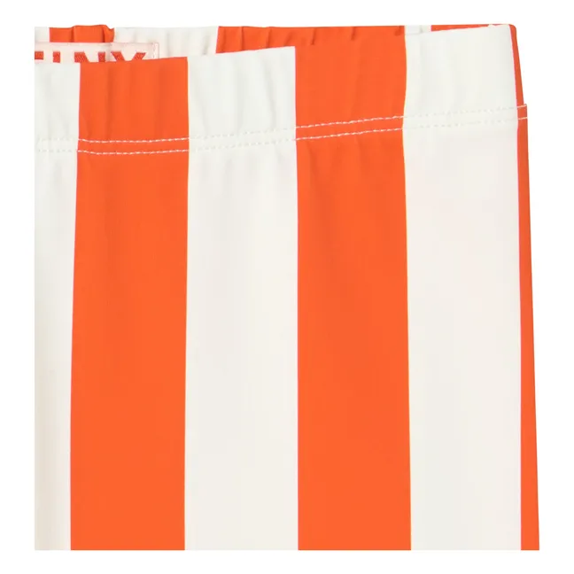 Legging Rayé | Rouge