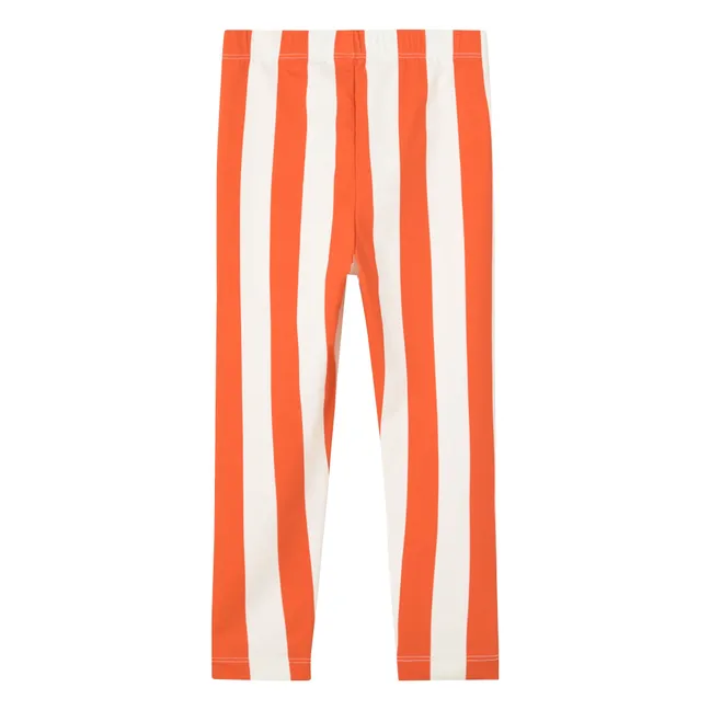 Striped Legging | Red