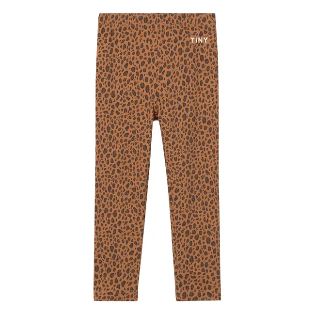 Legging Léopard | Marron