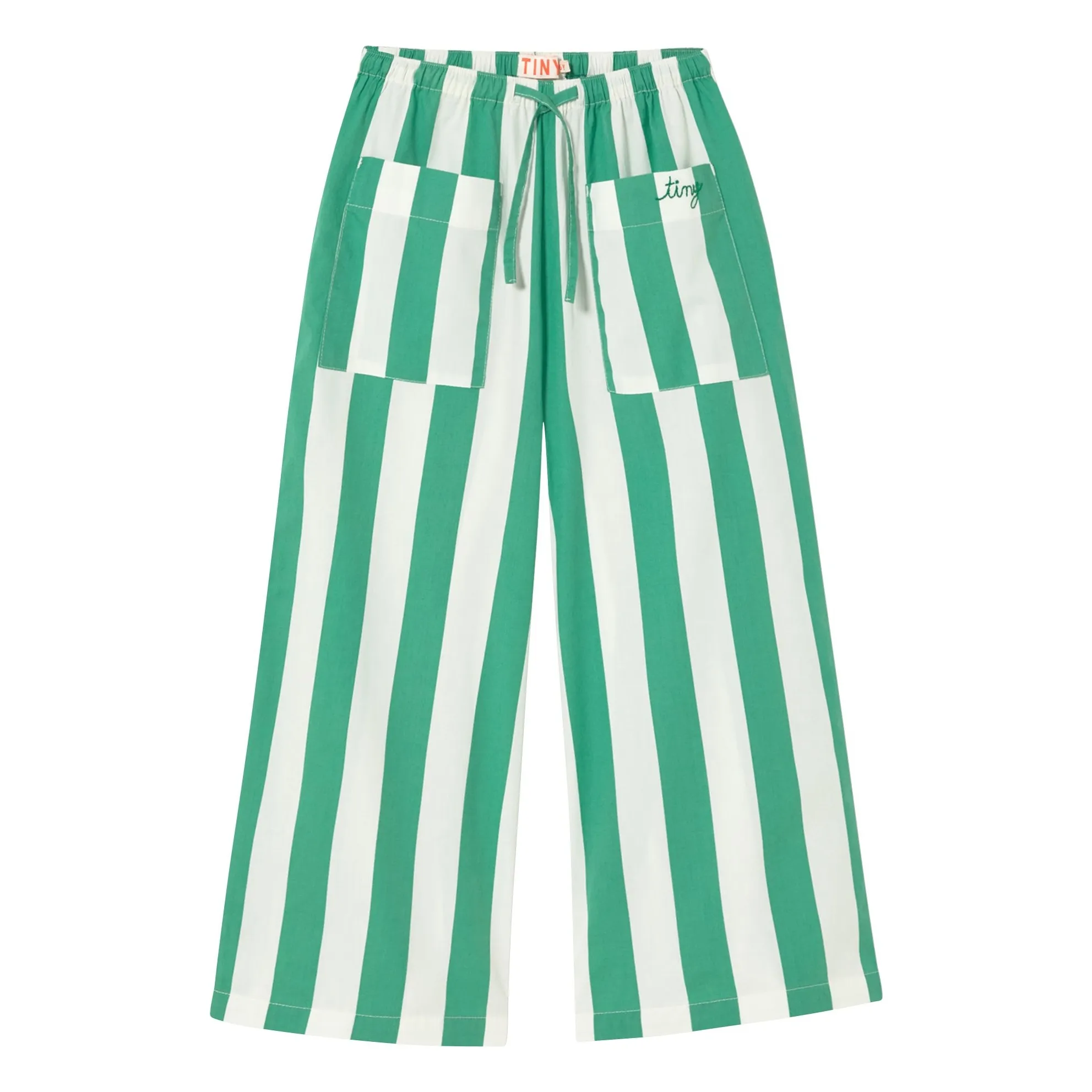 Tinycottons Green Tiny Striped Pants