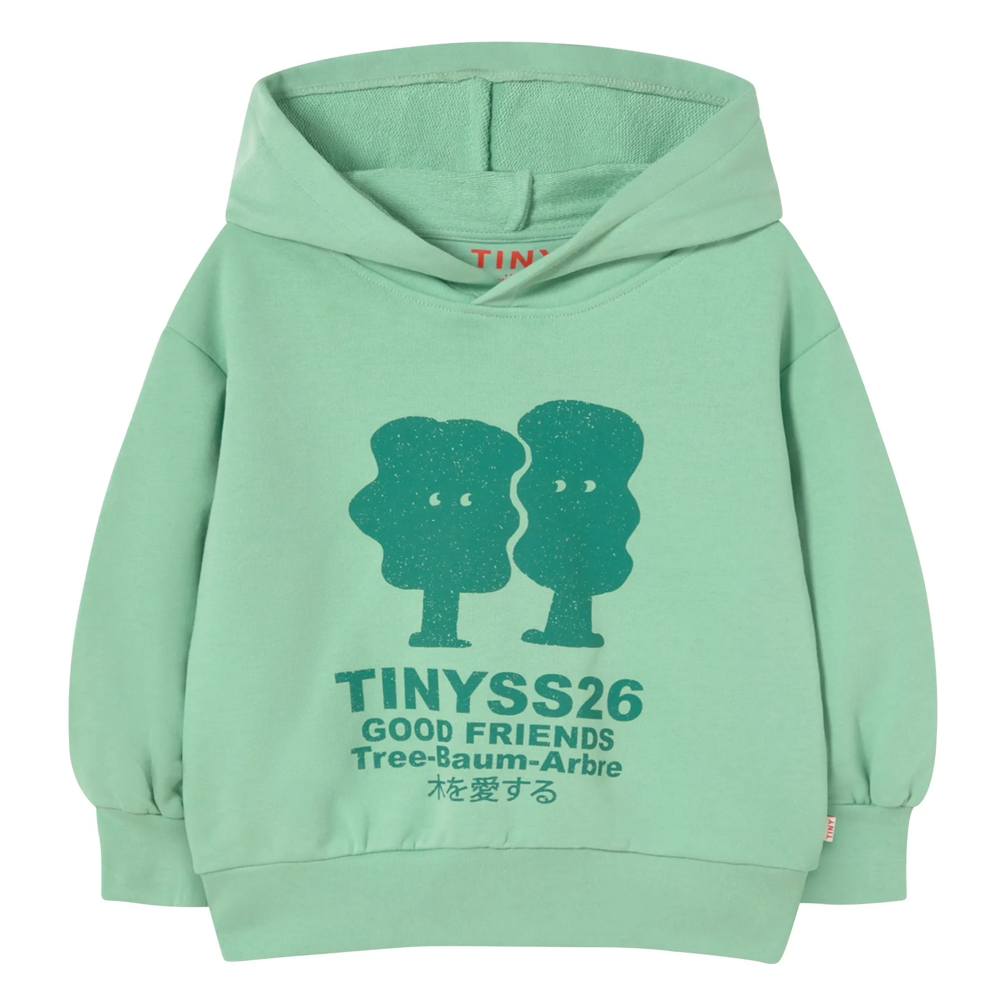 Tinycottons Turquoise Good Friends Organic Cotton Sweatshirt