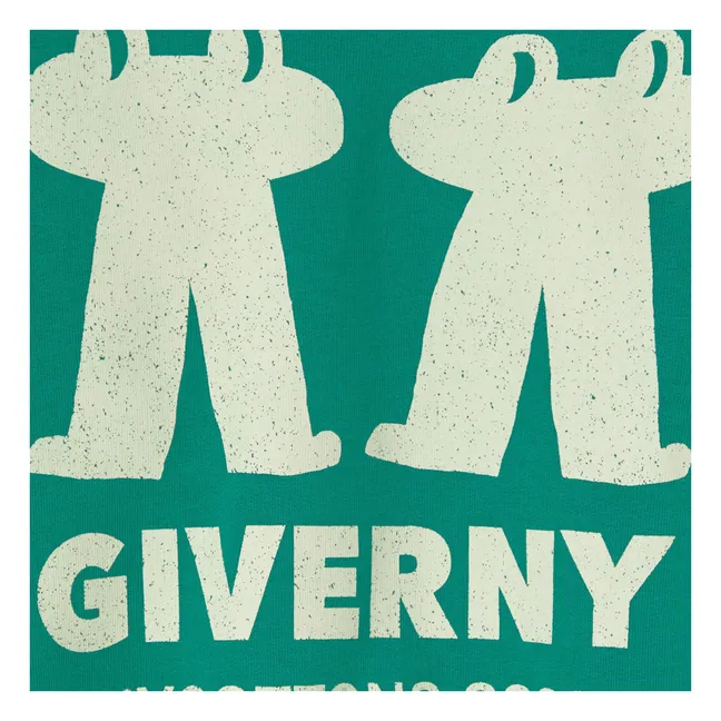 Sweat Grenouilles Coton Bio | Vert