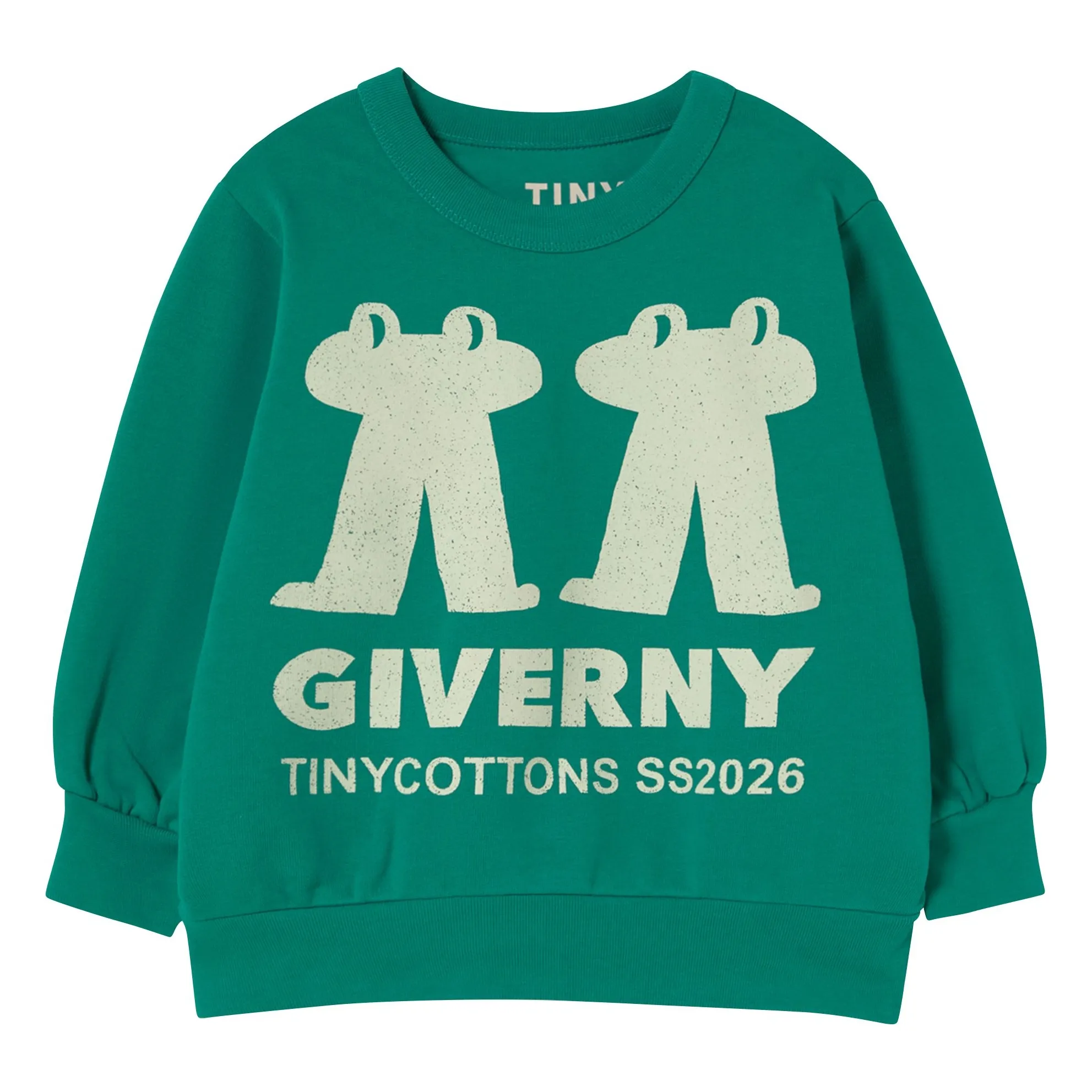 Tinycottons Green Frog Sweat Organic Cotton