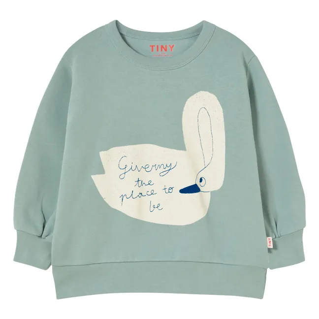 Swan Sweat Organic Cotton | Grey blue