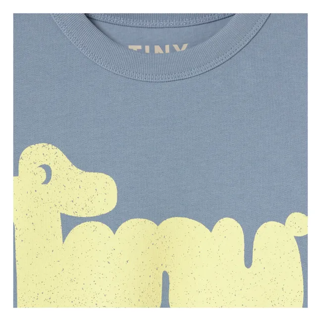 Sweat Tiny Coton Bio | Bleu gris