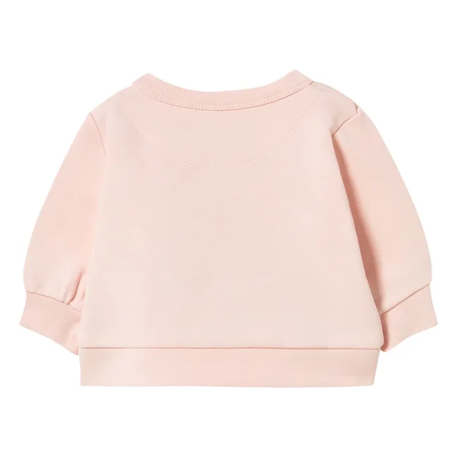 Sweat Dog Tiny 26 Algodón Ecológico Bebé | Rosa Pálido