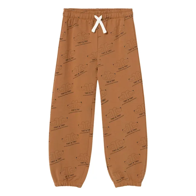 Jogger Tiny & Tiny Coton Bio | Marron