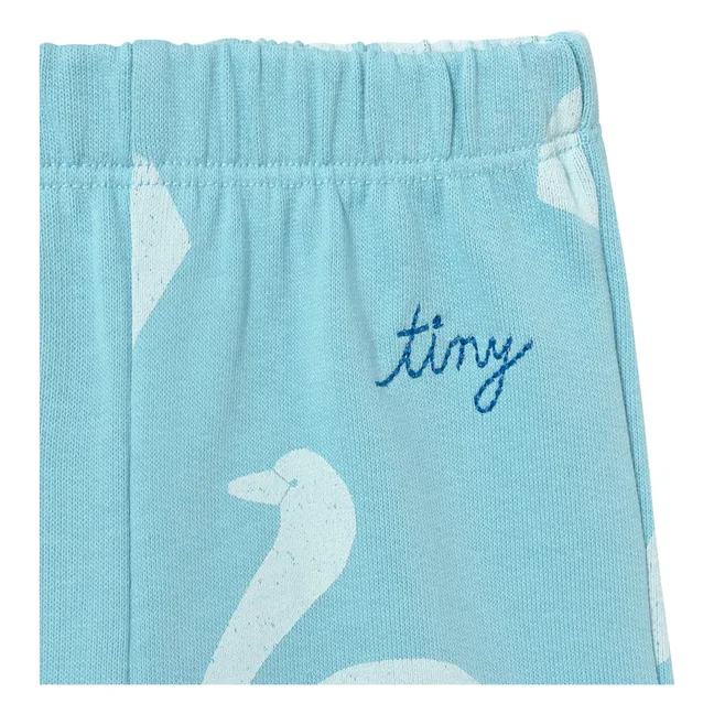 Jogger de algodón orgánico Swans | Azul Cielo