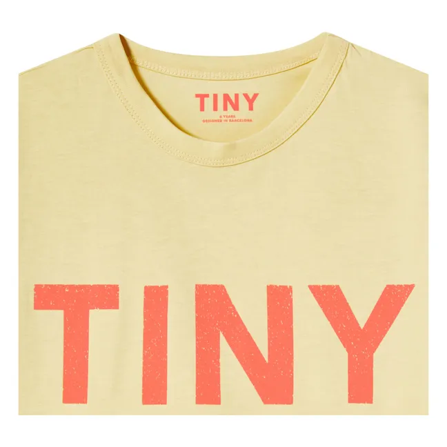 Camiseta Tiny de algodón ecológico | Amarillo