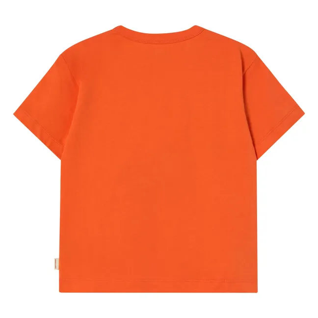 Tiny 26 Organic Cotton Dog T-shirt | Orange