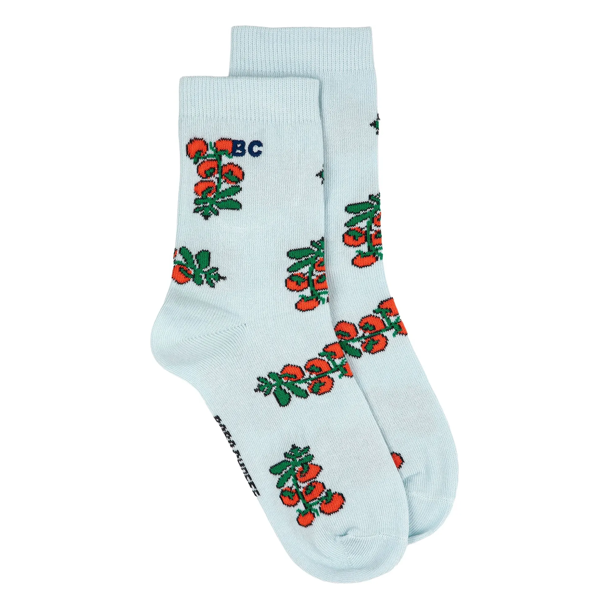 Chaussettes Tomates Coton Bio | Bleu Clair- Image produit n°0