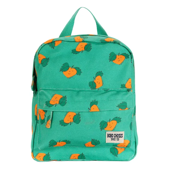 Mochila naranja | Verde
