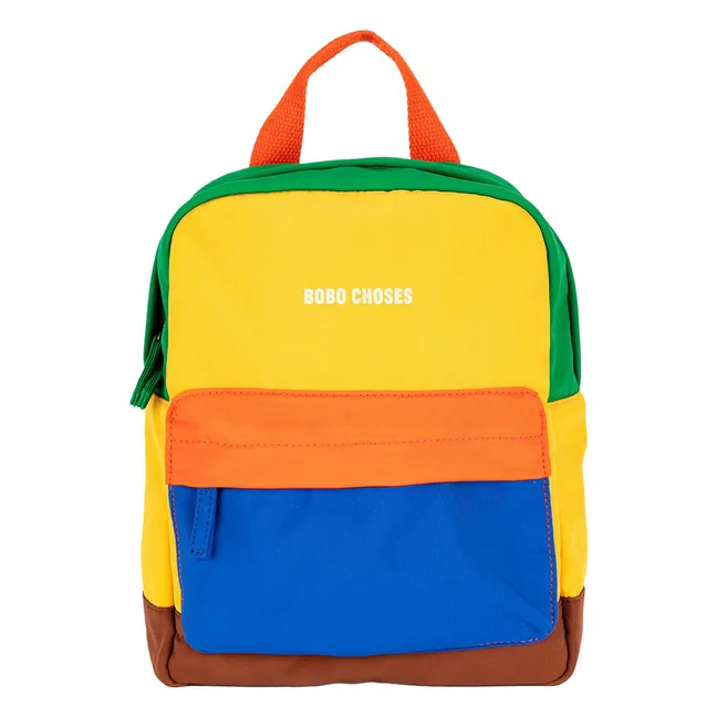 Mochila Colorblock | Amarillo