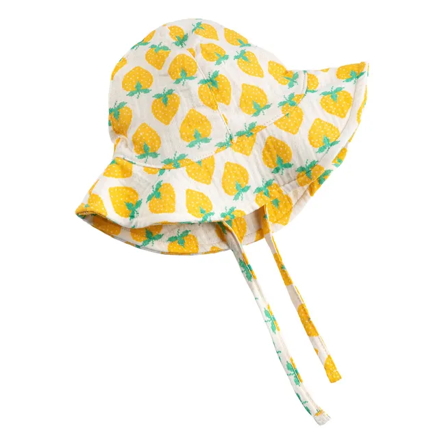 Chapeau Fraises | Blanc