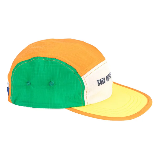 Colorblock cap | Orange
