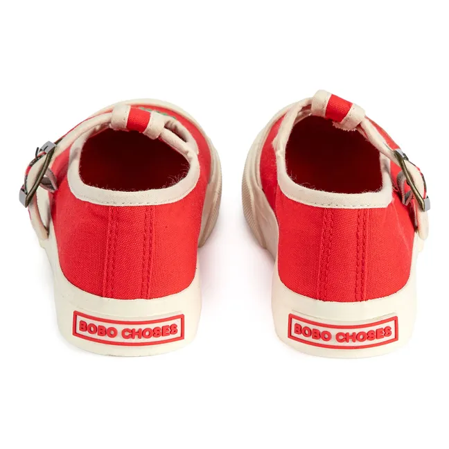 Daisy sneakers | Red